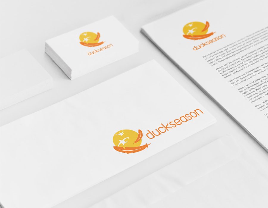 Logo for software development company Duckseason