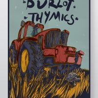 Burlot & Thymics Gig Poster